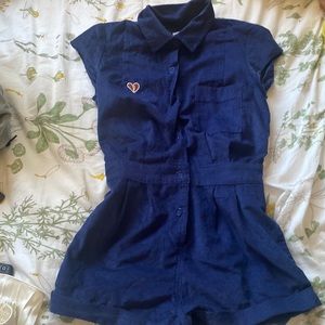 Urbane outfitters blue romper!